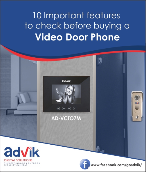 advik video door phone