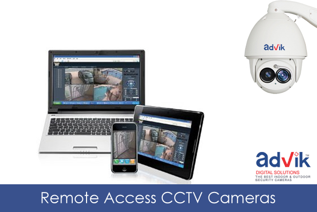 Remote access cctv cameras